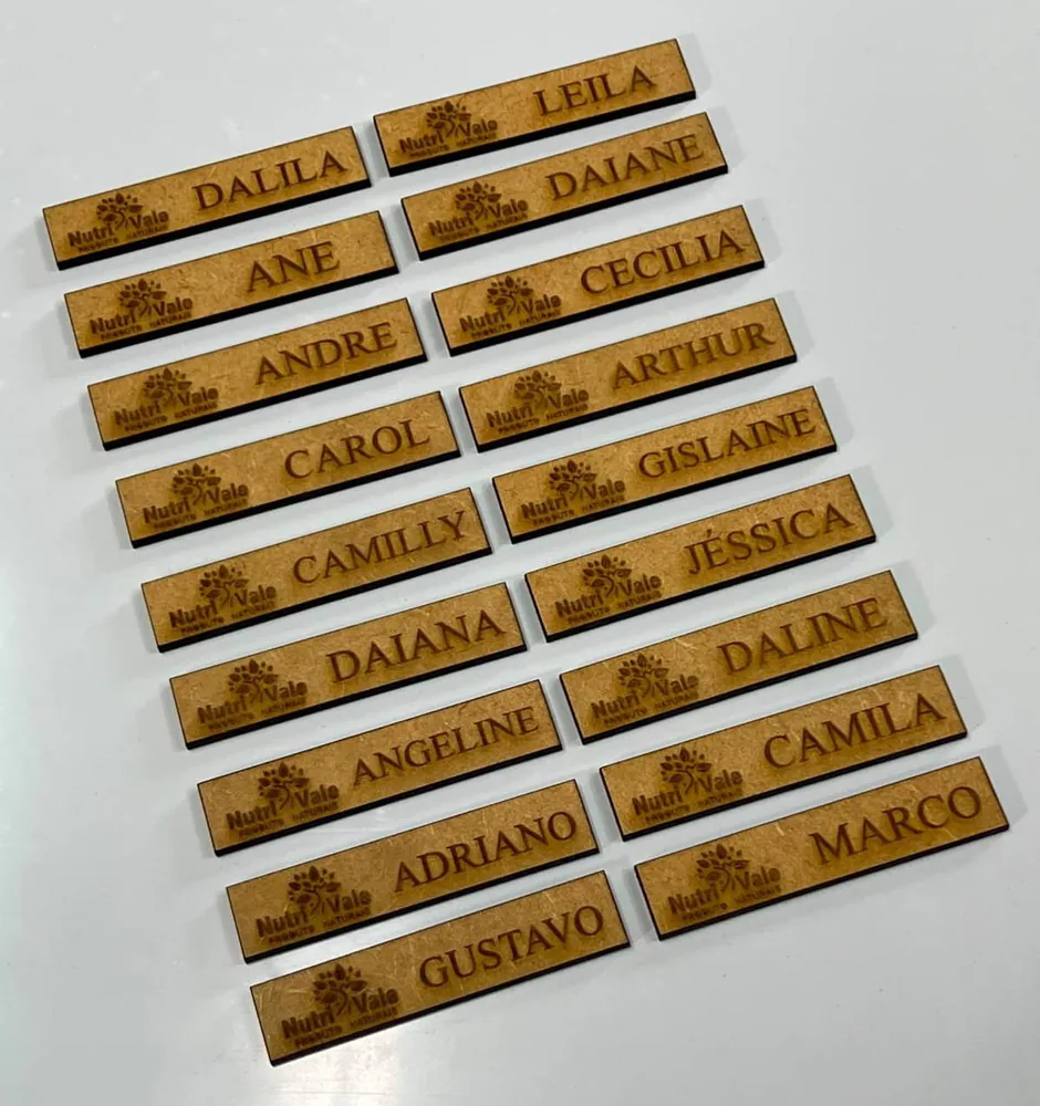 Placas Personalizadas — projeto da Infinity Comunicação Visual
